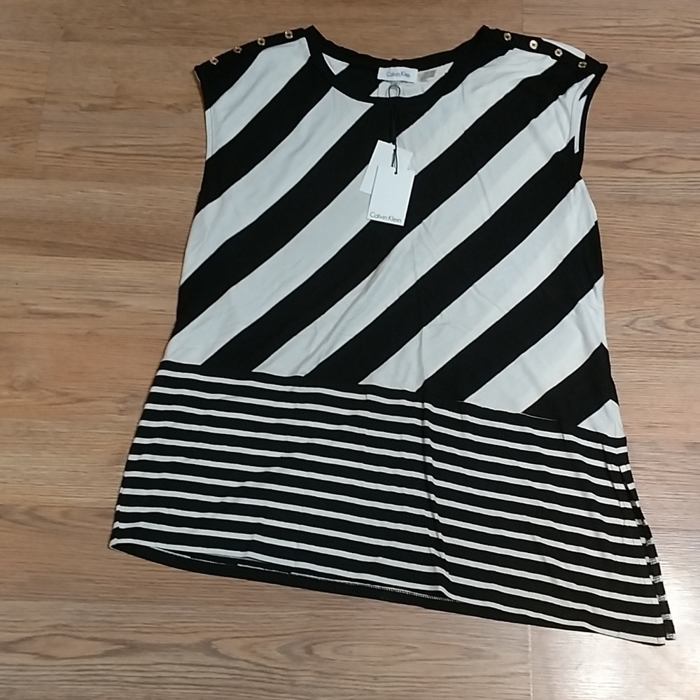NWT Calvin Klein stretchy tunic
